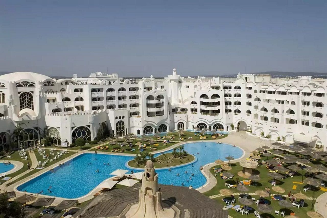 Hotel Vincci Lella Baya Yasmine Exterior foto